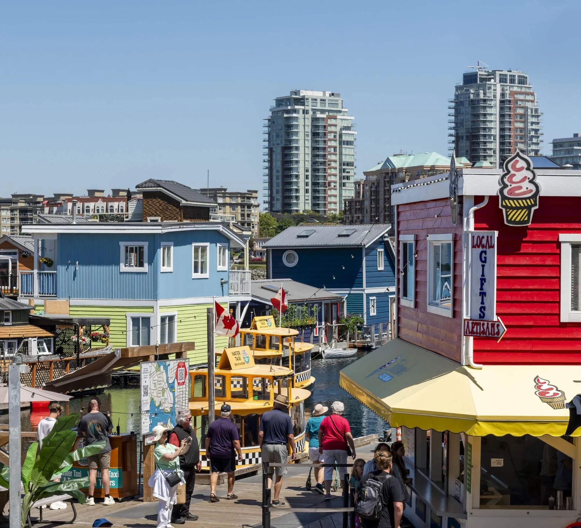 Fisherman's Wharf in James Bay
