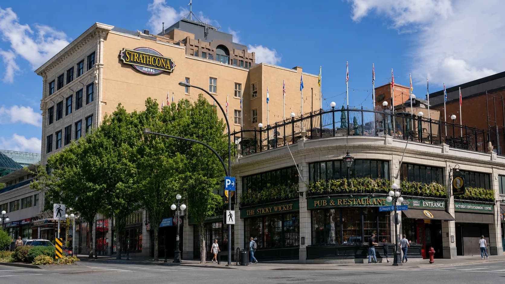 The Strathcona Hotel in Downtown / Inner Harbour